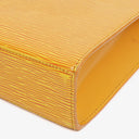 Louis Vuitton Yellow EPI Leather Malesherbes Handbag