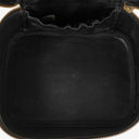 Chanel Black Caviar Leather Vanity Case
