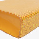 Louis Vuitton Yellow EPI Leather Malesherbes Handbag