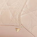 Christian Dior Medium Lady Dior Powder Pink Cannage Quilted Leather Bag