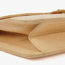 Chanel Small Classic Single Flap Bag Beige Quilted Lambskin With 24K Gold-Plated Hardware