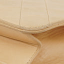 Chanel Small Classic Single Flap Bag Beige Quilted Lambskin With 24K Gold-Plated Hardware