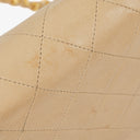 Chanel Small Classic Single Flap Bag Beige Quilted Lambskin With 24K Gold-Plated Hardware
