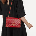 Chanel Classic Double Flap Bag Quilted Lambskin With 24K Gold-Plated Hardware