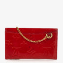Louis Vuitton Pomme D'amour Monogram Vernis Envelope Flat Pouch