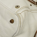 Chloe Paddington Satchel Bag White