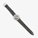 Bvlgari Bulgari Stainless Steel Black Calfskin 35mm Solotempo Quartz Watch