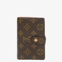 Louis Vuitton Port Feuille Vienoise Monogram Canvas French Purse Wallet