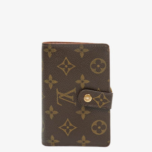 Louis Vuitton Port Feuille Vienoise Monogram Canvas French Purse Wallet