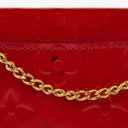 Louis Vuitton Pomme D'amour Monogram Vernis Envelope Flat Pouch