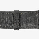 Bvlgari Bulgari Stainless Steel Black Calfskin 35mm Solotempo Quartz Watch