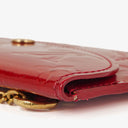 Louis Vuitton Pomme D'amour Monogram Vernis Envelope Flat Pouch