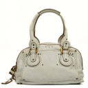 Chloe Paddington Satchel Bag White