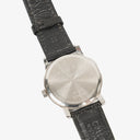 Bvlgari Bulgari Stainless Steel Black Calfskin 35mm Solotempo Quartz Watch