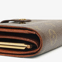 Louis Vuitton Port Feuille Vienoise Monogram Canvas French Purse Wallet