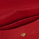 Louis Vuitton Pomme D'amour Monogram Vernis Envelope Flat Pouch