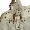 Chloe Paddington Satchel Bag White