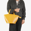 Louis Vuitton Saint Jacques PM Yellow EPI Castillan