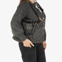Louis Vuitton Neo Cabby MM Monogram Black Denim Bag
