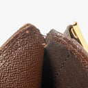 Louis Vuitton Port Feuille Vienoise Damier Ebene Canvas French Purse Wallet