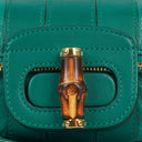 Gucci Lucy Bamboo Calfskin Folded Clutch