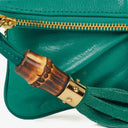 Gucci Lucy Bamboo Calfskin Folded Clutch