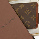 Louis Vuitton Port Feuille Vienoise Monogram Canvas French Purse Wallet