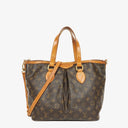 Sac à Épaule Louis Vuitton Palermo PM en Toile Monogram
