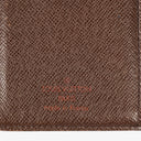 Louis Vuitton Port Feuille Vienoise Damier Ebene Canvas French Purse Wallet