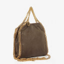 Stella McCartney Falabella Tiny Tote Brown Vegan Shaggy Deer Bag