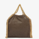 Stella McCartney Falabella Tiny Tote Brown Vegan Shaggy Deer Bag