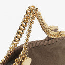 Stella McCartney Falabella Tiny Tote Brown Vegan Shaggy Deer Bag