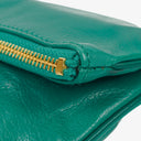 Gucci Lucy Bamboo Calfskin Folded Clutch