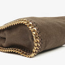 Stella McCartney Falabella Tiny Tote Brown Vegan Shaggy Deer Bag