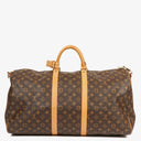 Louis Vuitton Keepall 55 Bandoulière Monogram Canvas Travel Bag