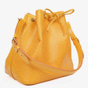 Louis Vuitton Petit Noe Yellow EPI Leather Shoulder Bag