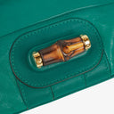 Gucci Lucy Bamboo Calfskin Folded Clutch