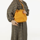 Louis Vuitton Petit Noe Gelbe EPI Leder Schultertasche