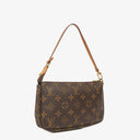 Louis Vuitton Pochette Accessoires Monogram Canvas Clutch Handbag