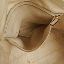 Sac fourre-tout en cuir neutre Gucci Soho