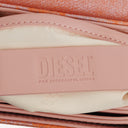 Diesel 1DR Orange With Pink Metallic-Finish Handbag
