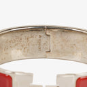 Hermes Red Wide Bangle Clic Clac H Bracelet