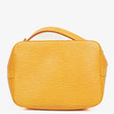 Louis Vuitton Petit Noe Yellow EPI Leather Shoulder Bag