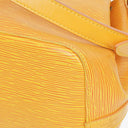 Louis Vuitton Petit Noe Yellow EPI Leather Shoulder Bag
