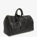 Louis Vuitton Keepall 45 Black EPI Leather Travel Bag