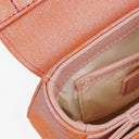 Diesel 1DR Orange With Pink Metallic-Finish Handbag