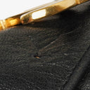 Chanel Black Leather CC Drawstring Shoulder Bag