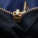 Miu Miu Matelasse Blue Leather Shoulder Bag