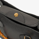 Gucci Vintage Diana Leather Bamboo Tote