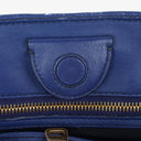 Miu Miu Matelasse Blue Leather Shoulder Bag